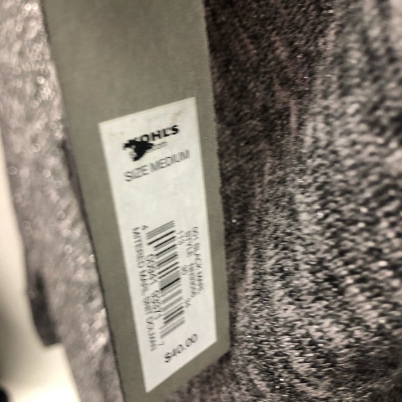 Apt 9 silver shimmer top NWT - Picture 3 of 3